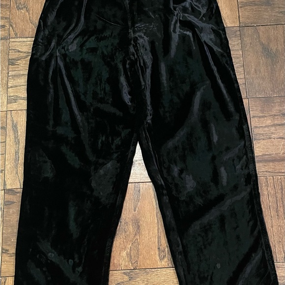 Black Velvet outfit. PJ Klein Jacket/Coldwater Creek pants. - Picture 6 of 6